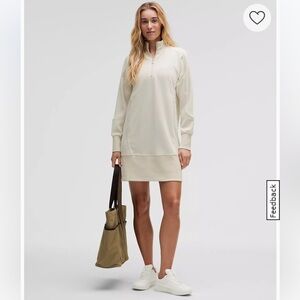 Lululemon Softstreme Long-Sleeve Half-Zip Dress